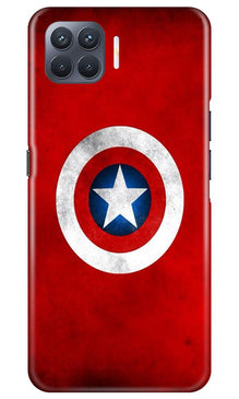 Captain America Mobile Back Case for Oppo F17 Pro (Design - 249)
