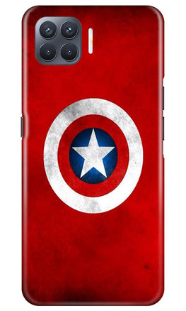 Captain America Case for Oppo F17 Pro (Design No. 249)