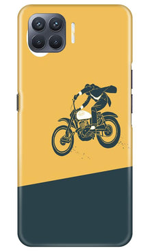 Bike Lovers Mobile Back Case for Oppo F17 Pro (Design - 256)