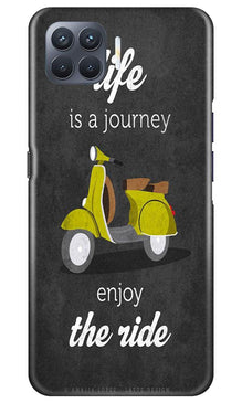 Life is a Journey Mobile Back Case for Oppo F17 Pro (Design - 261)