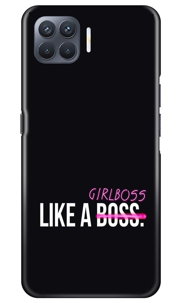 Like a Girl Boss Case for Oppo F17 Pro (Design No. 265)