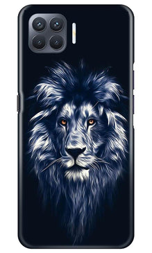 Lion Mobile Back Case for Oppo F17 Pro (Design - 281)