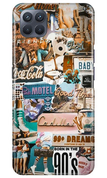 Vintage Design Mobile Back Case for Oppo F17 Pro (Design - 284)