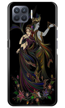 Radha Krishna Mobile Back Case for Oppo F17 Pro (Design - 290)