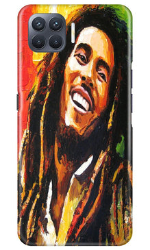 Bob marley Mobile Back Case for Oppo F17 Pro (Design - 295)