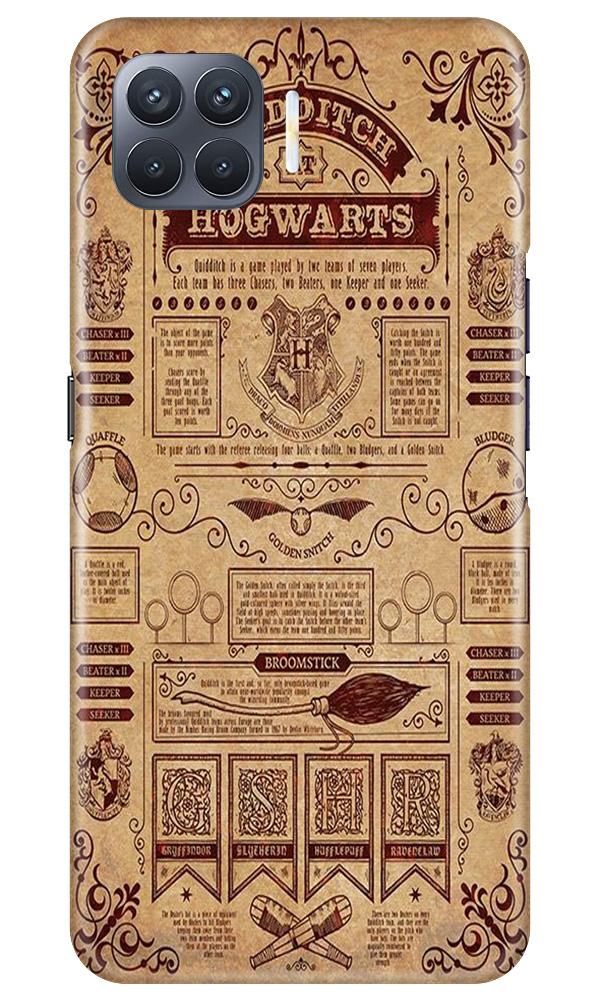 Hogwarts Mobile Back Case for Oppo F17 Pro (Design - 304)