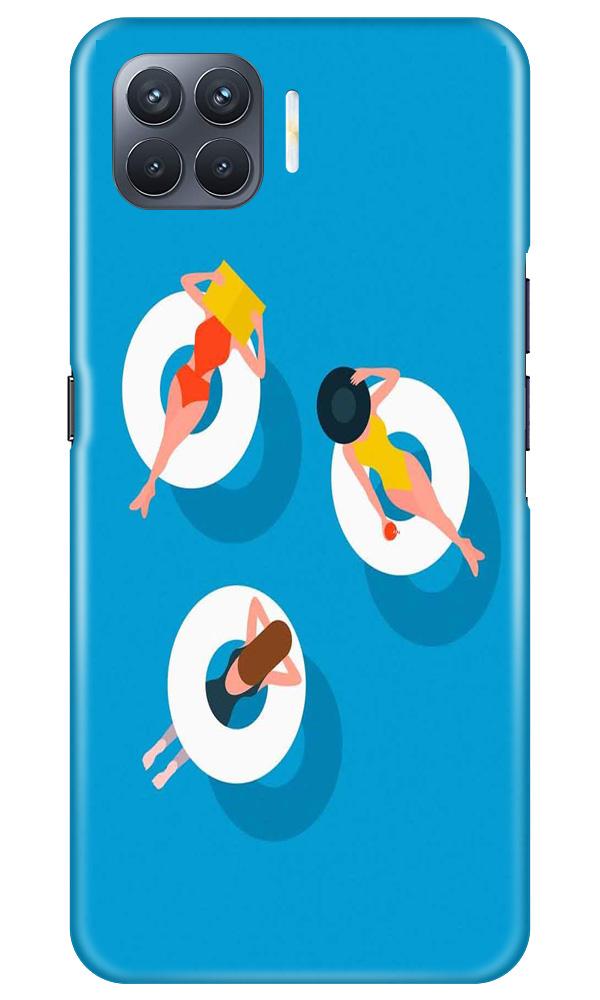 Girlish Mobile Back Case for Oppo F17 Pro (Design - 306)