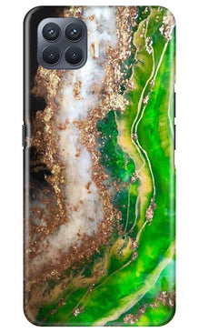Marble Texture Mobile Back Case for Oppo F17 Pro (Design - 307)