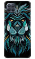 Lion Mobile Back Case for Oppo F17 Pro (Design - 314)