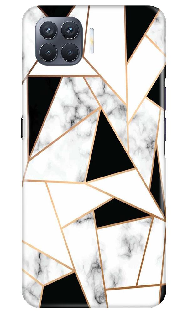 Marble Texture Mobile Back Case for Oppo F17 Pro (Design - 322)