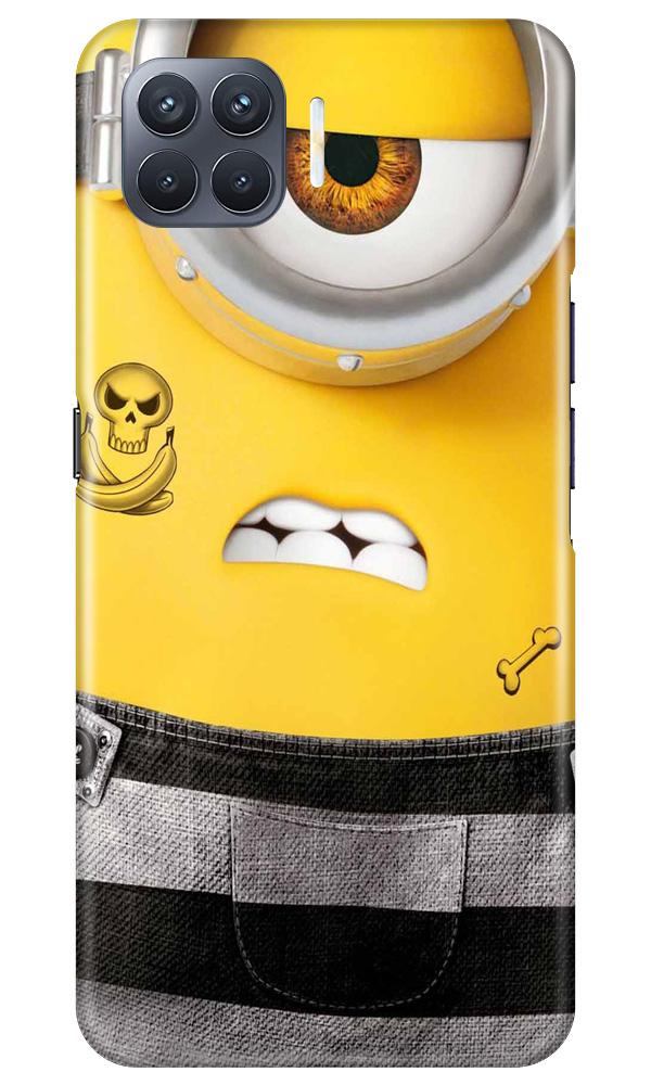Minion Mobile Back Case for Oppo F17 Pro (Design - 324)