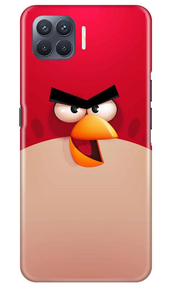 Angry Bird Red Mobile Back Case for Oppo F17 Pro (Design - 325)