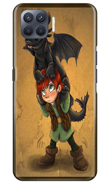 Dragon Mobile Back Case for Oppo F17 Pro (Design - 336)