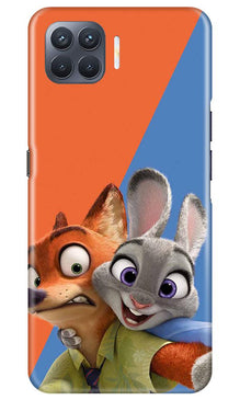 Cartoon Mobile Back Case for Oppo F17 Pro (Design - 346)