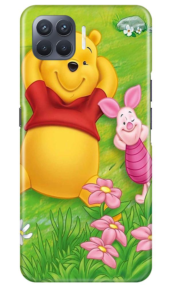Winnie The Pooh Mobile Back Case for Oppo F17 Pro (Design - 348)