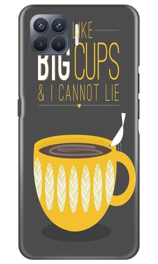 Big Cups Coffee Mobile Back Case for Oppo F17 Pro (Design - 352)
