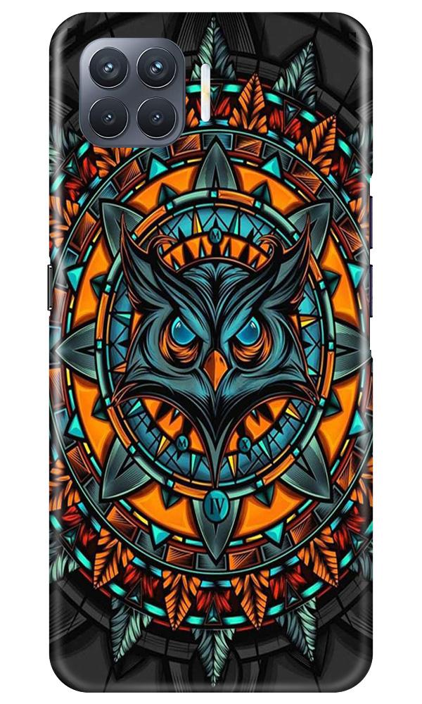Owl Mobile Back Case for Oppo F17 Pro (Design - 360)