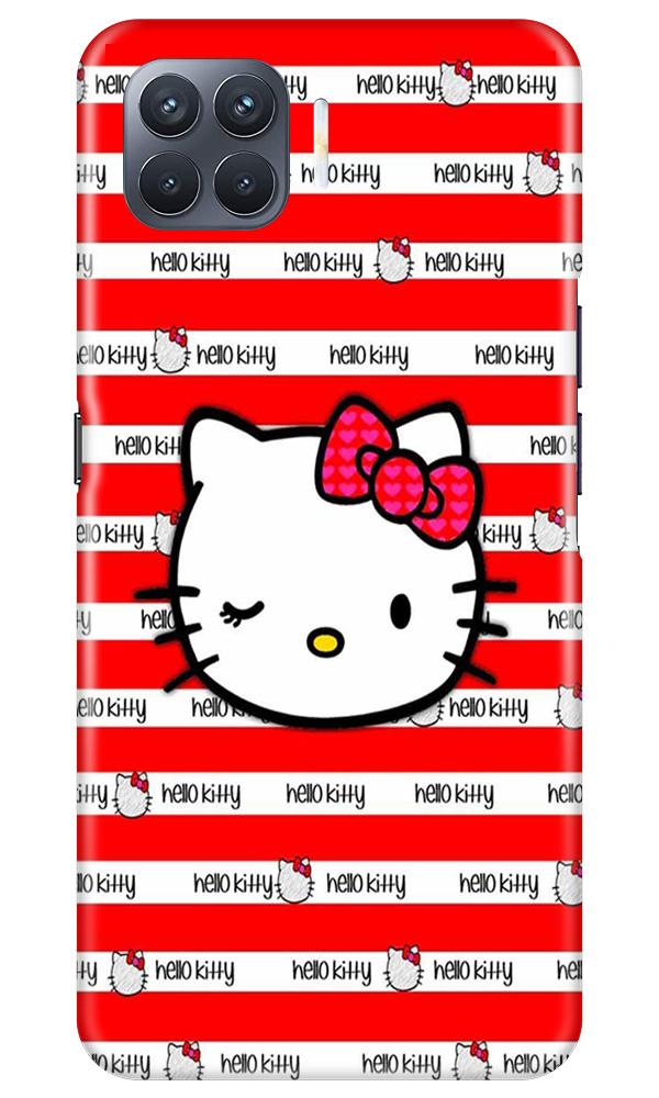 Hello Kitty Mobile Back Case for Oppo F17 Pro (Design - 364)