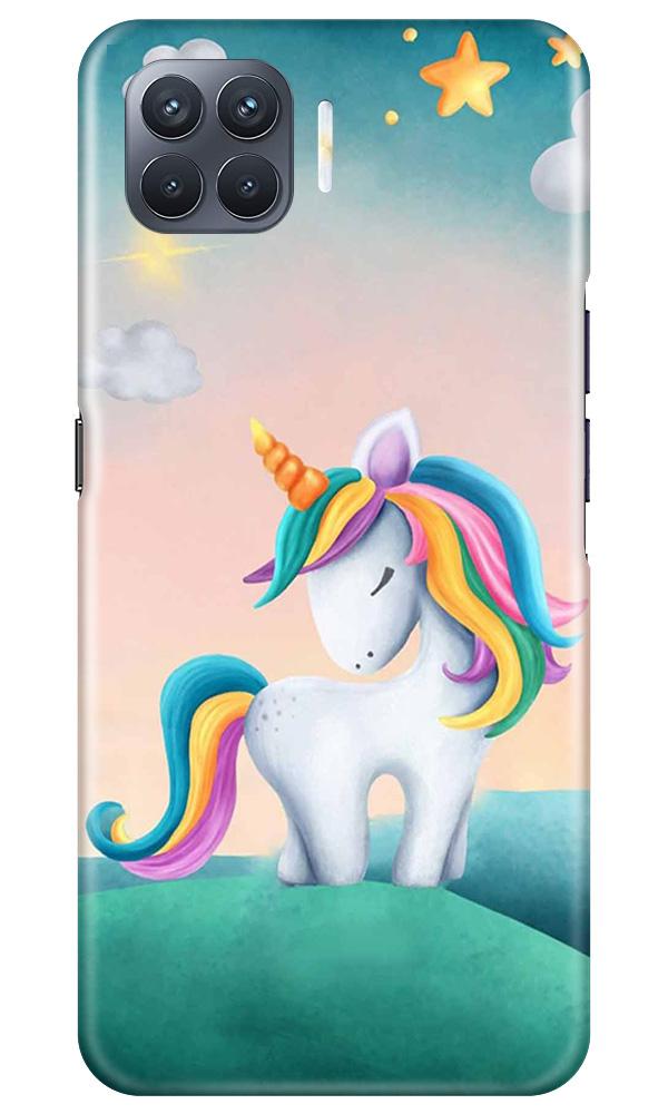 Unicorn Mobile Back Case for Oppo F17 Pro (Design - 366)