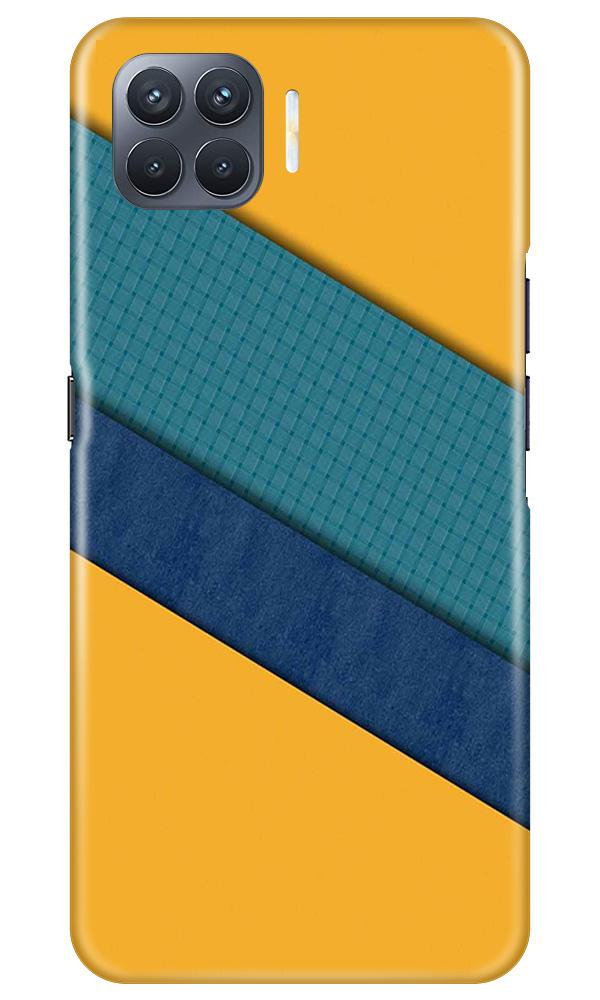 Diagonal Pattern Mobile Back Case for Oppo F17 Pro (Design - 370)