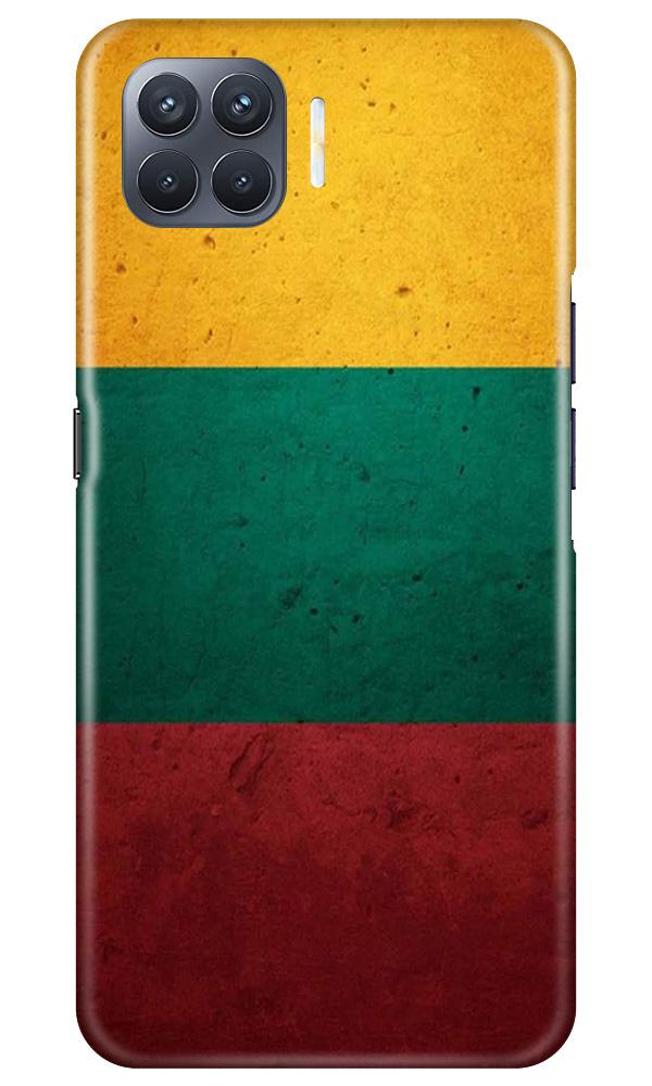 Color Pattern Mobile Back Case for Oppo F17 Pro (Design - 374)