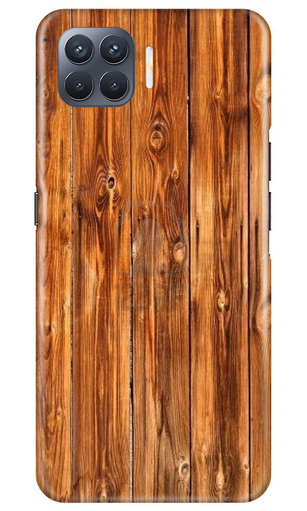 Wooden Texture Mobile Back Case for Oppo F17 Pro (Design - 376)