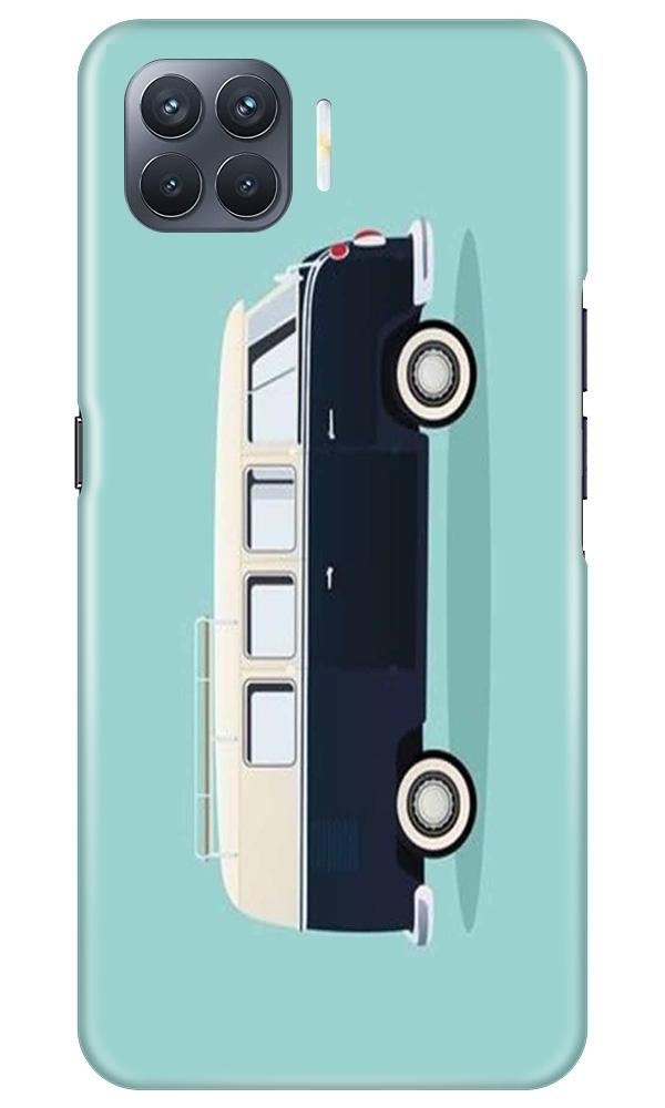 Travel Bus Mobile Back Case for Oppo F17 Pro (Design - 379)
