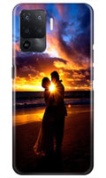 Couple Sea shore Case for Oppo F19 Pro
