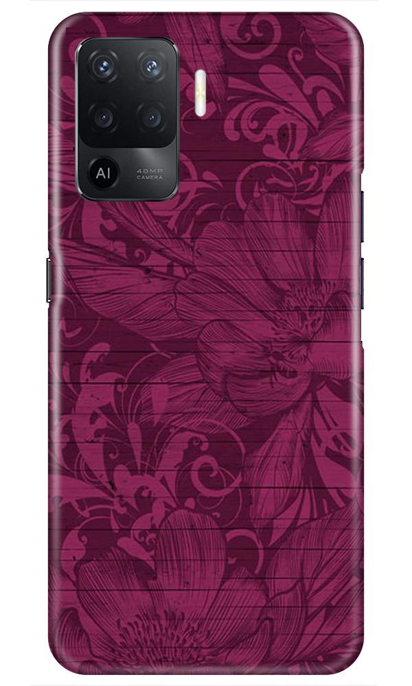 Purple Backround Case for Oppo F19 Pro