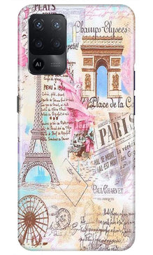 Paris Eiftel Tower Mobile Back Case for Oppo F19 Pro (Design - 54)