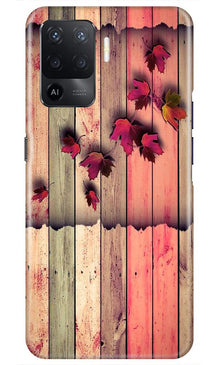 Wooden look2 Mobile Back Case for Oppo F19 Pro (Design - 56)