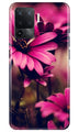 Purple Daisy Case for Oppo F19 Pro