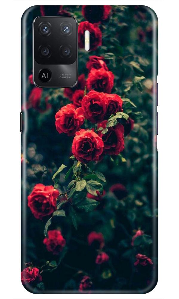 Red Rose Case for Oppo F19 Pro
