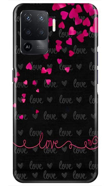 Love in Air Mobile Back Case for Oppo F19 Pro (Design - 89)