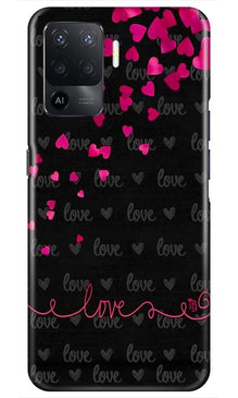 Love in Air Mobile Back Case for Oppo F19 Pro (Design - 89)