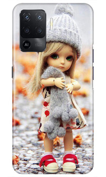 Cute Doll Mobile Back Case for Oppo F19 Pro (Design - 93)