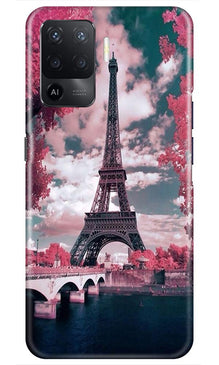 Eiffel Tower Mobile Back Case for Oppo F19 Pro  (Design - 101)