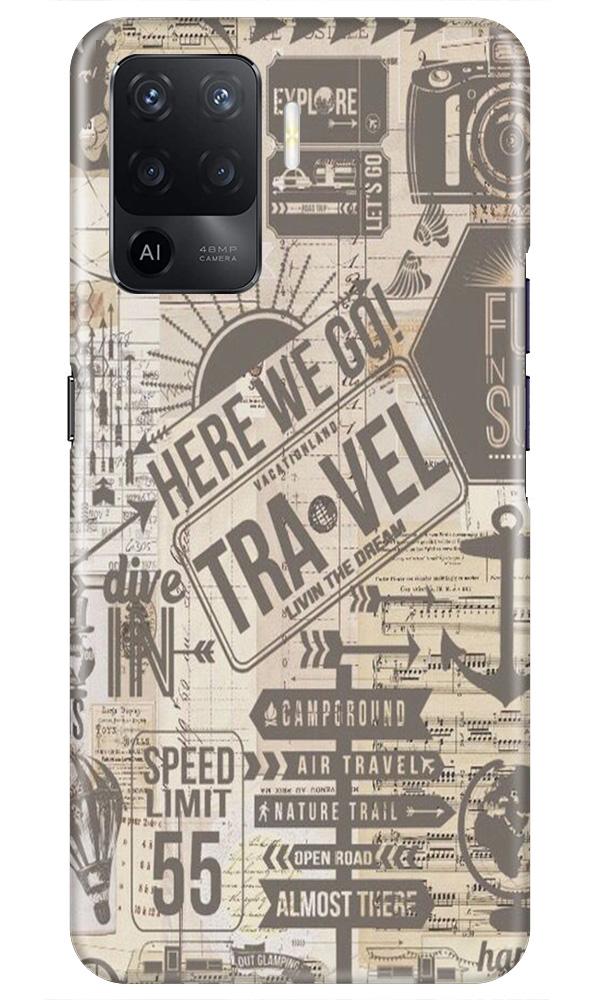 Travel Case for Oppo F19 Pro  (Design - 104)