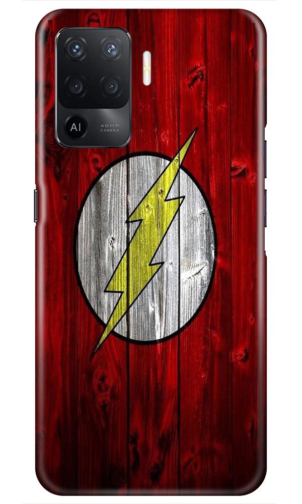 Flash Superhero Case for Oppo F19 Pro  (Design - 116)