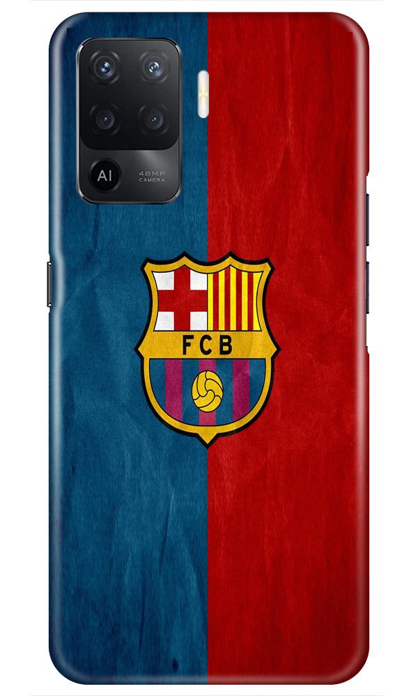 FCB Football Case for Oppo F19 Pro  (Design - 123)