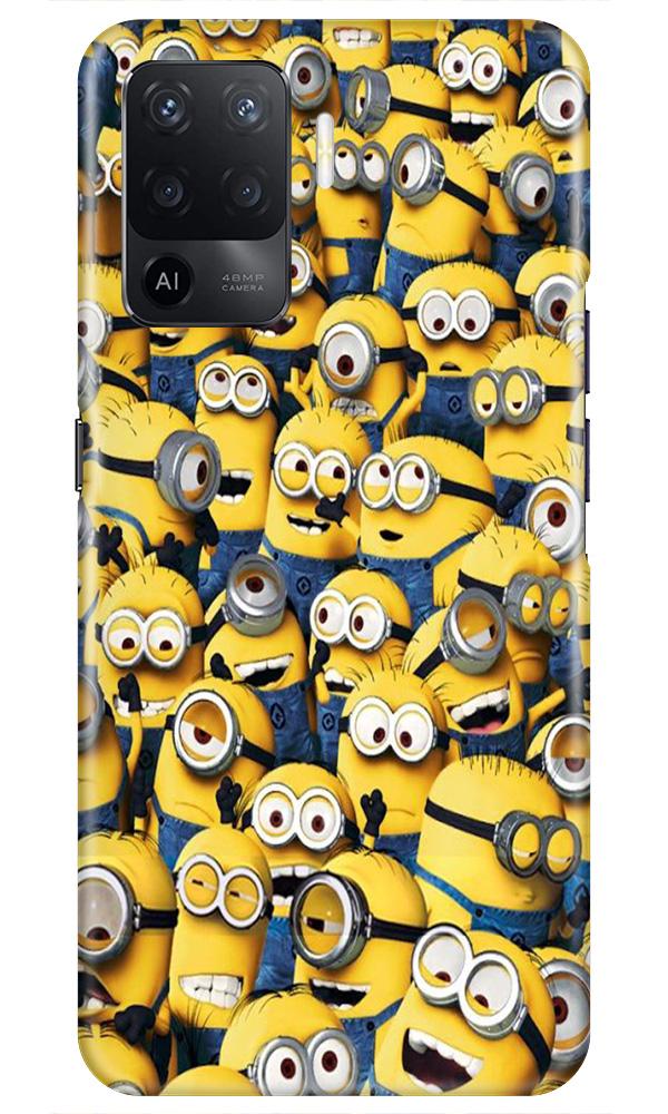Minions Case for Oppo F19 Pro  (Design - 126)