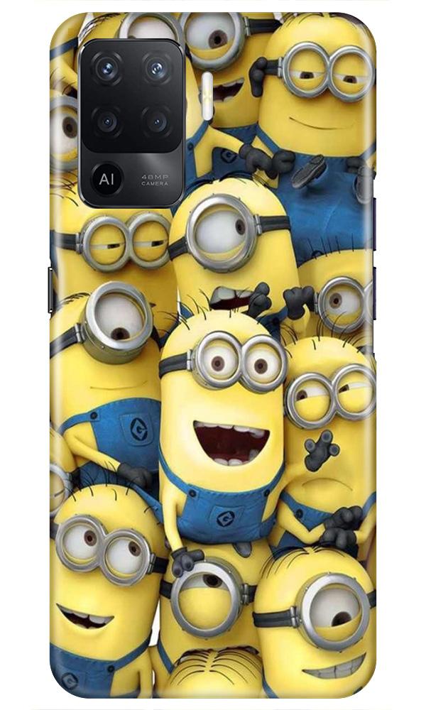 Minions Case for Oppo F19 Pro  (Design - 127)