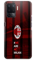 AC Milan Case for Oppo F19 Pro  (Design - 155)