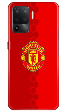 Manchester United Mobile Back Case for Oppo F19 Pro  (Design - 157)