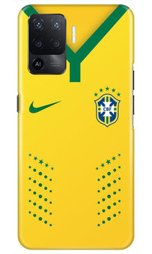 Brazil Mobile Back Case for Oppo F19 Pro  (Design - 176)