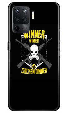 Winner Winner Chicken Dinner Mobile Back Case for Oppo F19 Pro  (Design - 178)