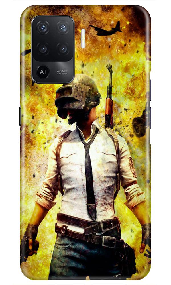 Pubg Case for Oppo F19 Pro  (Design - 180)
