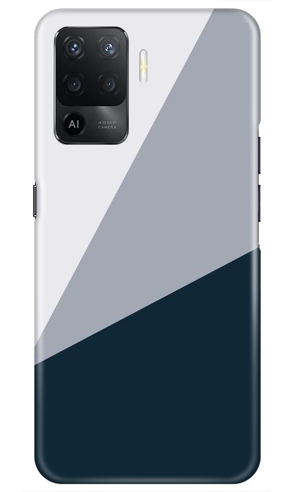 Blue Shade Case for Oppo F19 Pro (Design - 182)