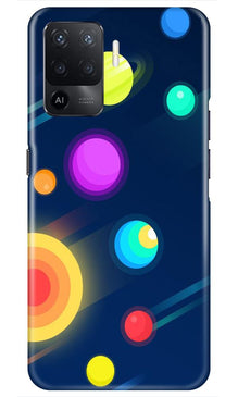 Solar Planet Mobile Back Case for Oppo F19 Pro (Design - 197)
