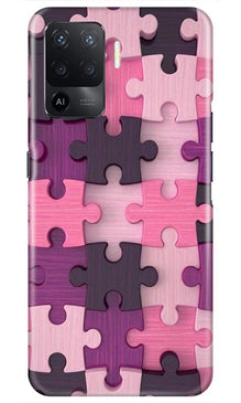 Puzzle Mobile Back Case for Oppo F19 Pro (Design - 199)